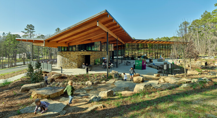 Pinnacle Mountain State Park Visitor Center  / Polk Stanley Wilcox Architects - Exterior Photography