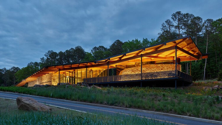 Pinnacle Mountain State Park Visitor Center  / Polk Stanley Wilcox Architects - More Images