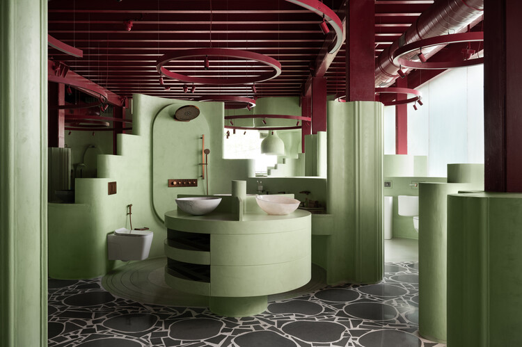 Sorbet Showroom / MuseLAB - Interior Photography, Bathroom, Sink