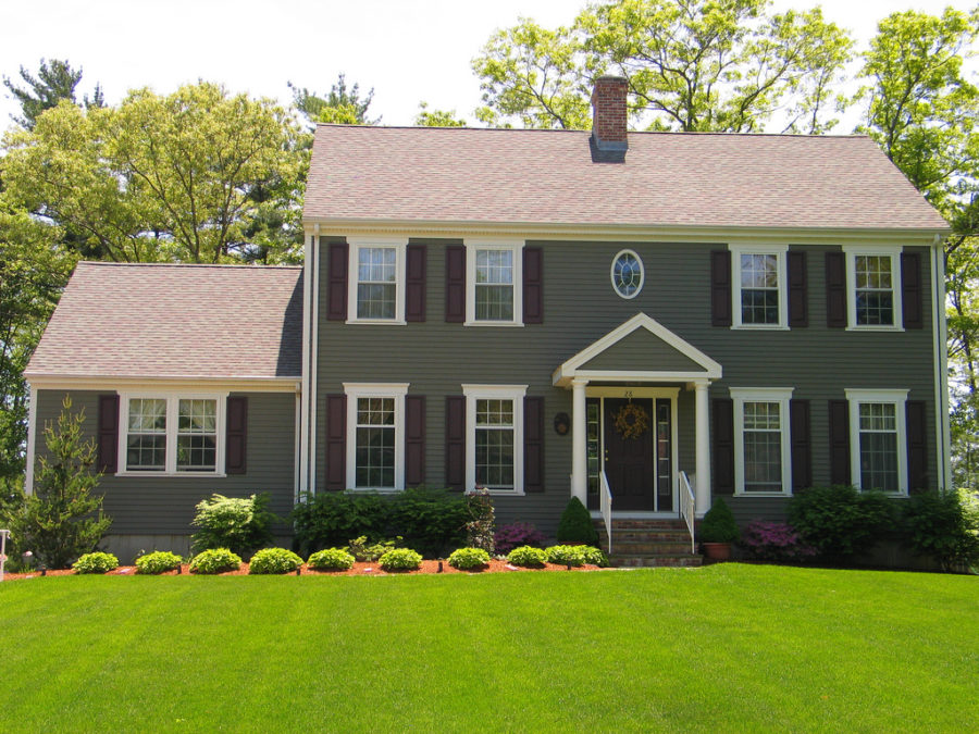 Hunter Green Colonial Home