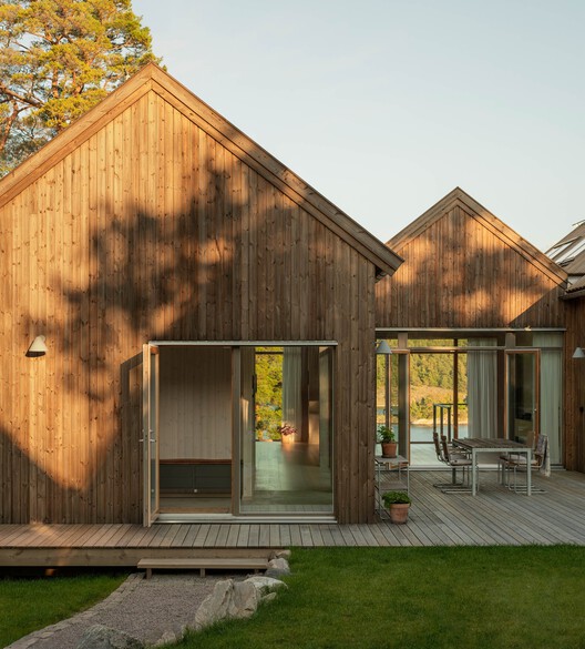 Villa Ulvås / STAM Arkitekter - Exterior Photography, Wood, Door