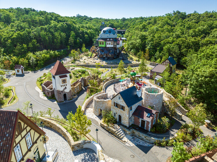 Ghibli Park Valley of Witches / Studio Ghibli + NIHON SEKKEI - Exterior Photography, Garden, Aerial View Photography