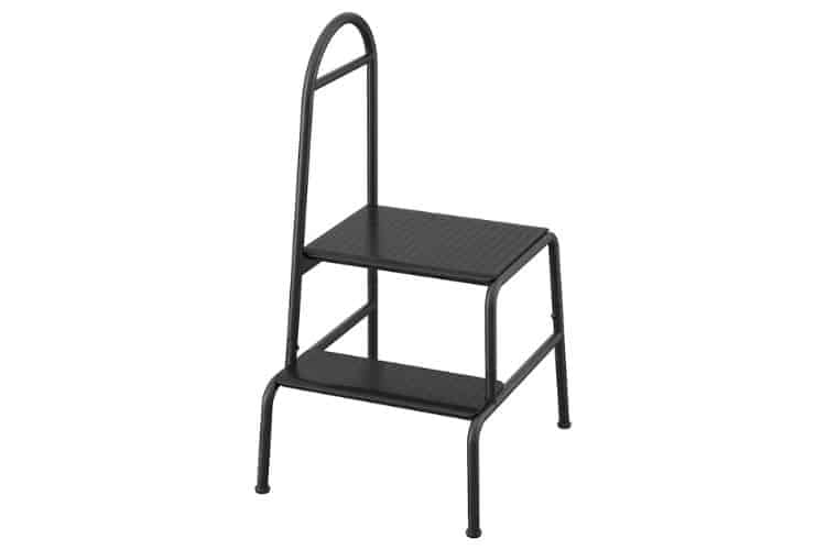 This New IKEA Line Quietly Solves Everyday Struggles 5 BÄSINGEN 2-Step Stool | IKEA.com