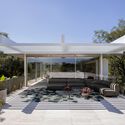 House Pedra / Marcos Bertoldi Arquitetos - Exterior Photography, Wood, Concrete, Column, Beam, Patio