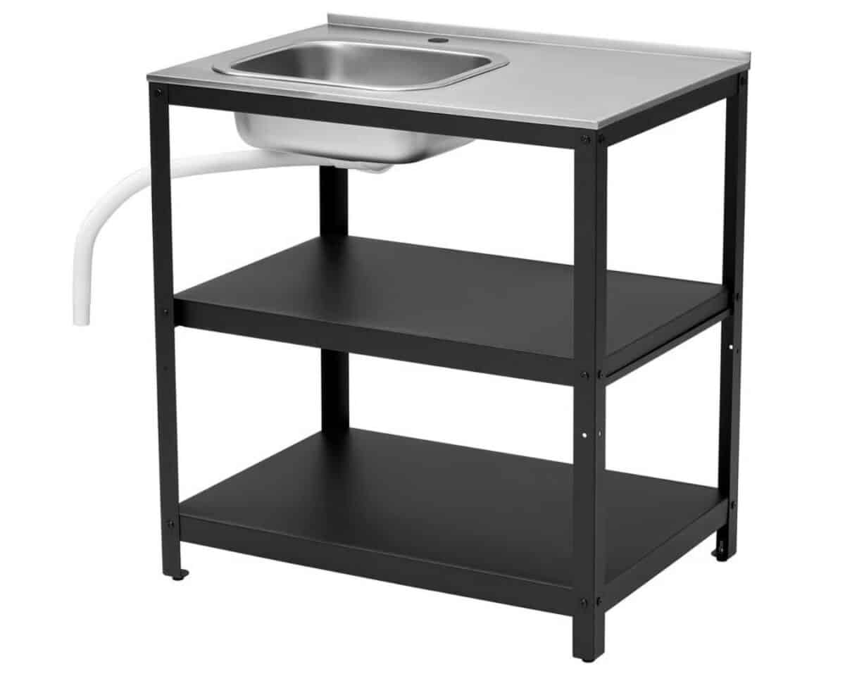 Champagne Taste, IKEA Budget: Outdoor Kitchen Ideas for Less 18 GRILLSKÄR Sink Unit