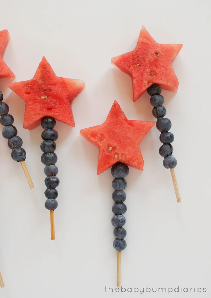 Watermelon treats for the 4th