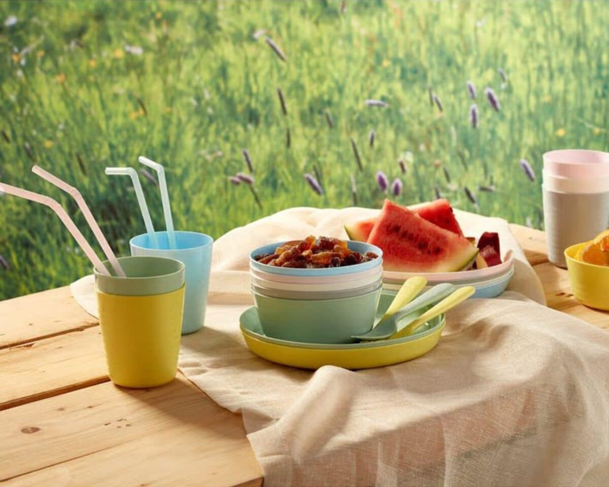 Champagne Taste, IKEA Budget: Outdoor Kitchen Ideas for Less 29 KALAS Plates