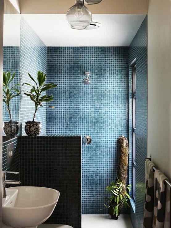Walk In Shower Tile Idea