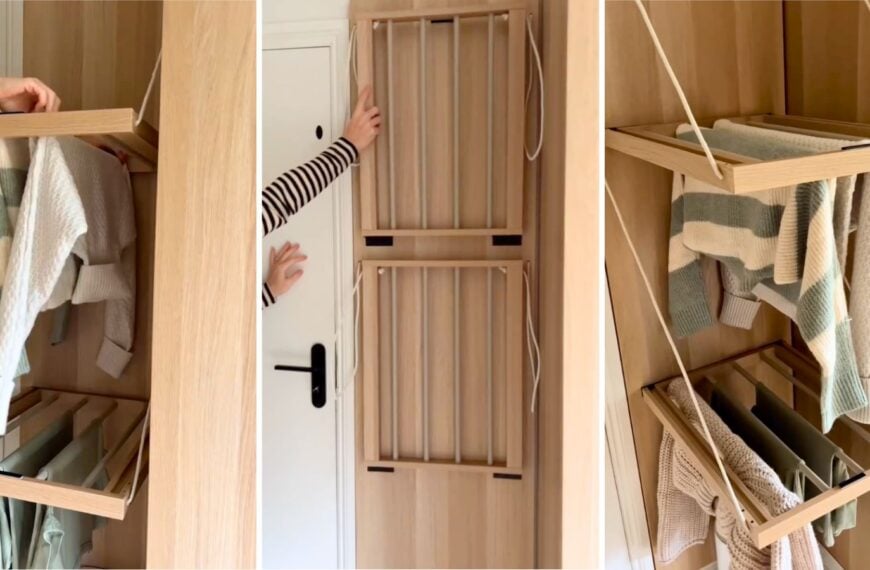 The Surprisingly Stylish Way to Dry Your Wetsuit in a Tiny Apartment 20 laundry drying rack