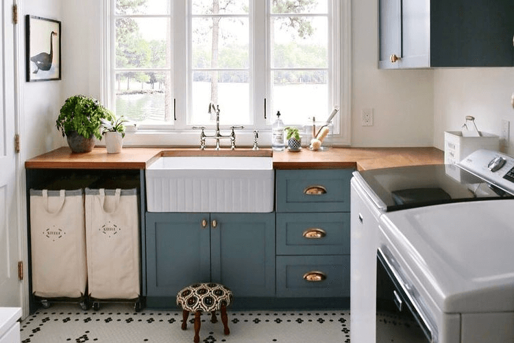 The Surprisingly Stylish Way to Dry Your Wetsuit in a Tiny Apartment 23 ikea laundry room ideas