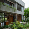 Jinjee House / Tad.atelier - Exterior Photography, Garden, Concrete, Courtyard