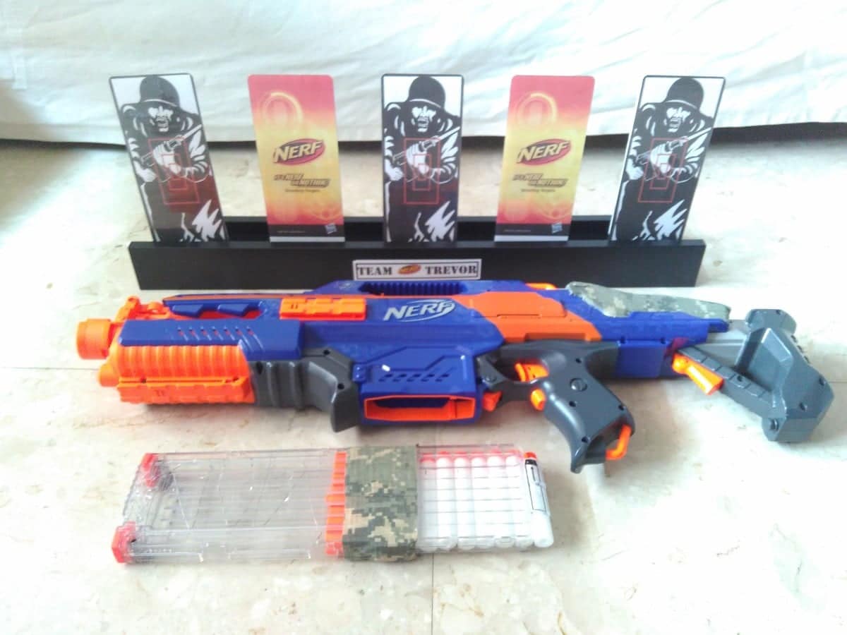 21 Unusual Ways to Use the IKEA Picture Ledge All Around the House 23 NERF target shooting range