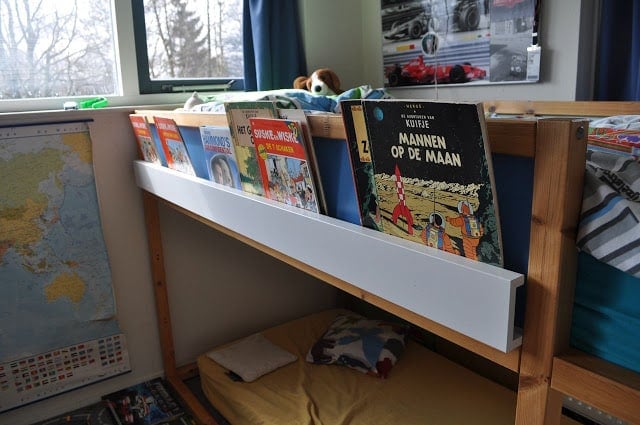 21 Unusual Ways to Use the IKEA Picture Ledge All Around the House 21 High Sleeper book shelf