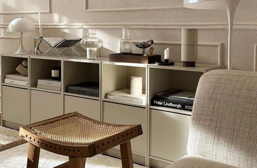 Recreate a $700 Console for Under $100 With This IKEA Hack 20 IKEA gursken sideboard cabinet