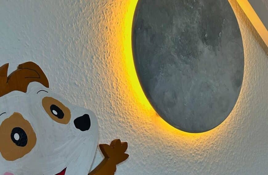 ikea lazy susan moon lamp