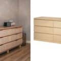 How to Give Your MALM Dresser a Rattan Upgrade 3 IKEA malm rattan dresser makeover