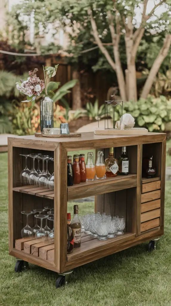potting bench in beverage stations