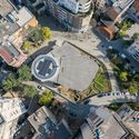Mozaic of Tirana Cultural Intervention / SONarchitects - Concrete