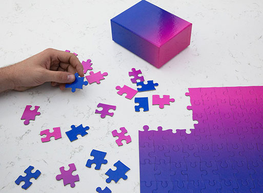 Gradient Puzzle Small Bundle