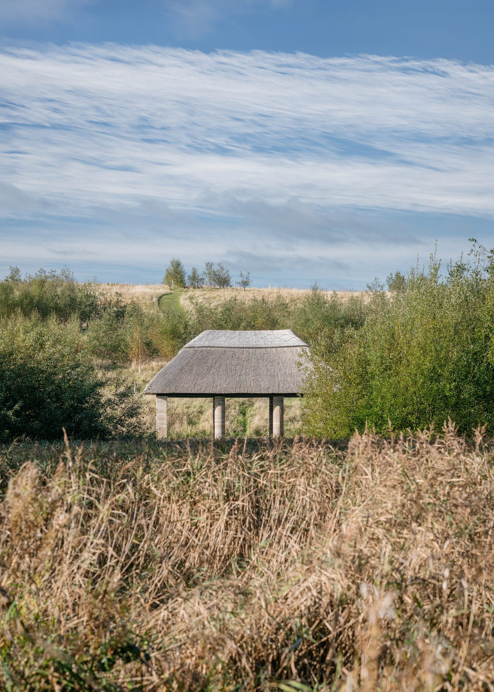 Dem Talamh rammed earth shelter by Fuinneamh Workshop Architects