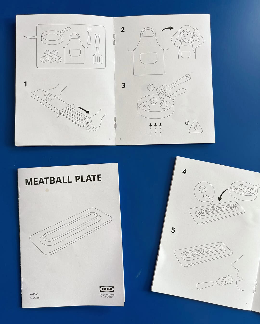 gustaf westman designs colorful 'throne' for the swedish meatball with IKEA