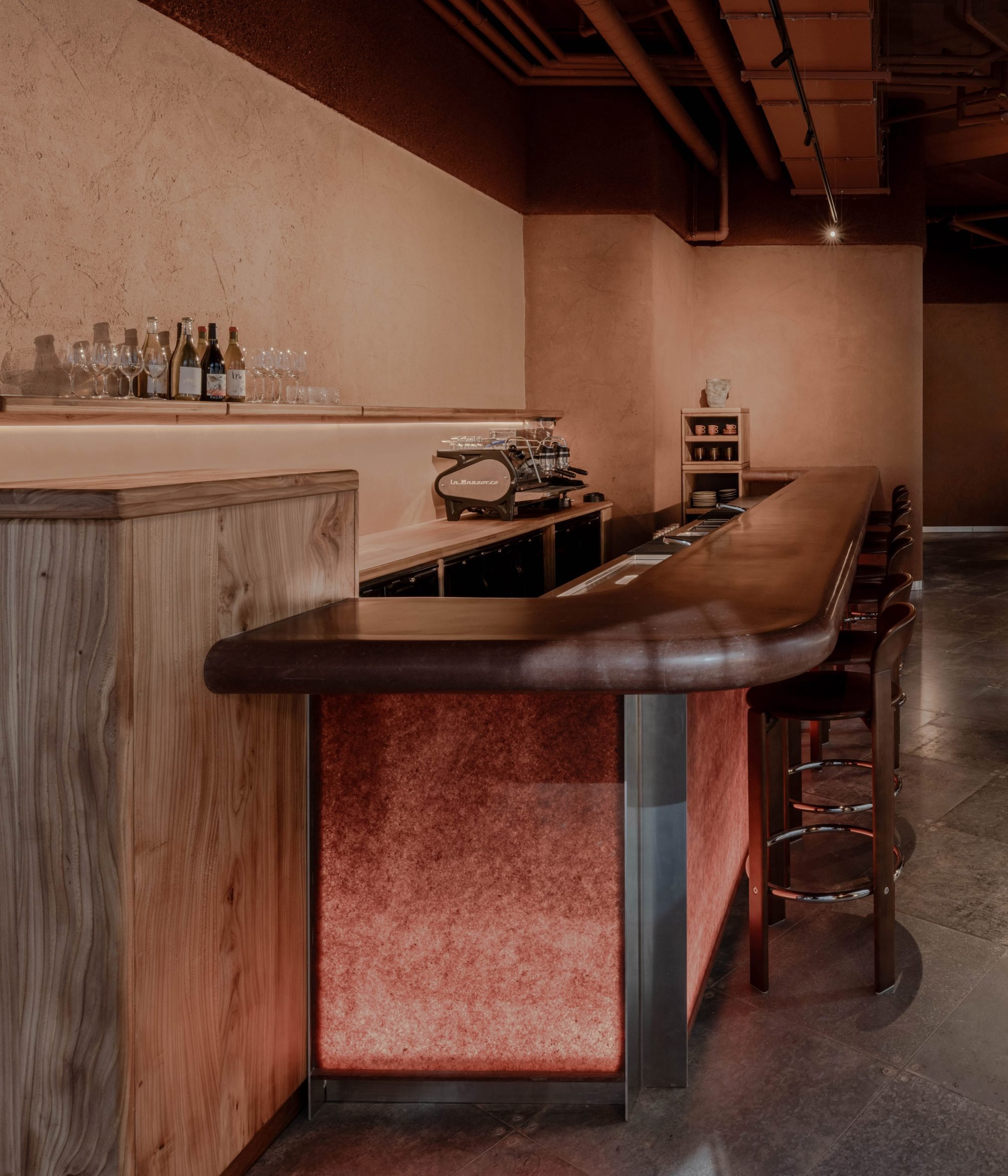 Bar of London restaurant by Nina + Co