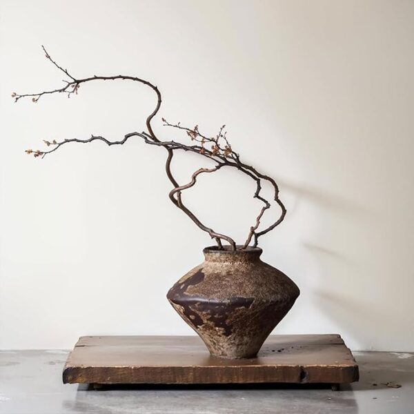wabi sabi pottery vase