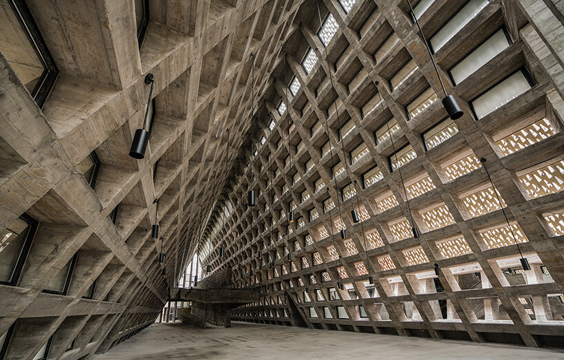 'brutalist interiors' explores hidden life behind concrete facades across the globe
