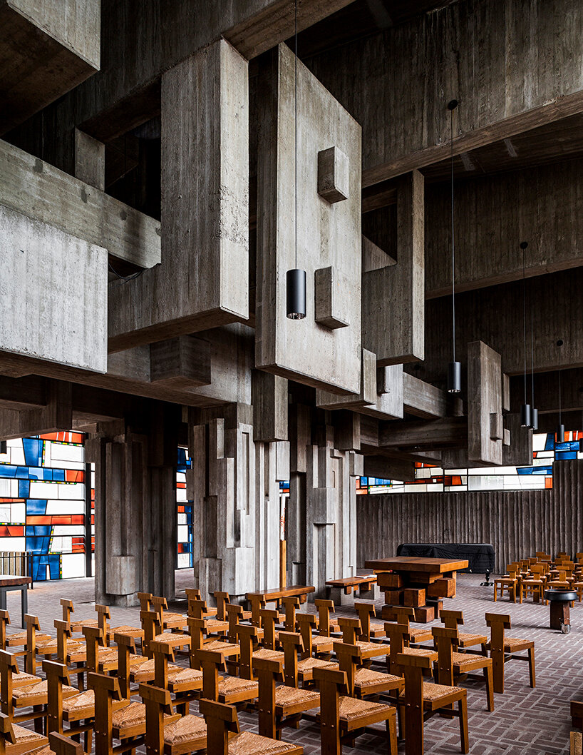 'brutalist interiors' explores hidden life behind concrete facades across the globe