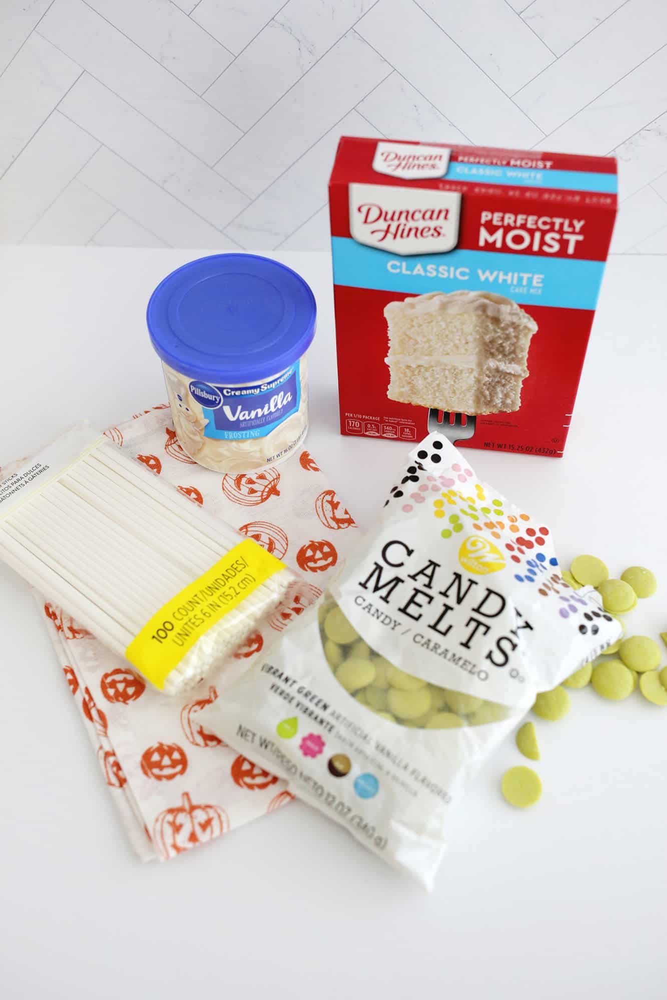 supplies for halloween cake pops