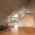 House of Espinheira / Partner4Build - Interior Photography, Wood, Lighting, Chair, Stairs