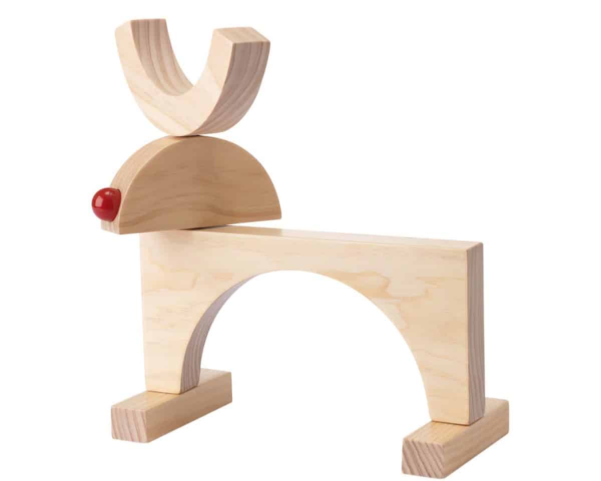 STRÅLA Wooden LED Reindeer 