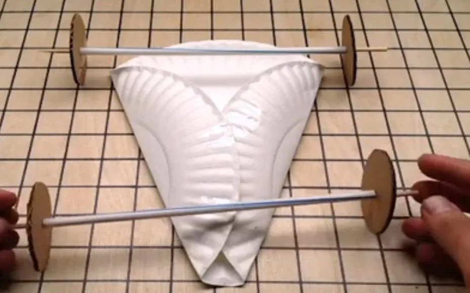 How to Make a Balloon-Powered Paper Plate Racer