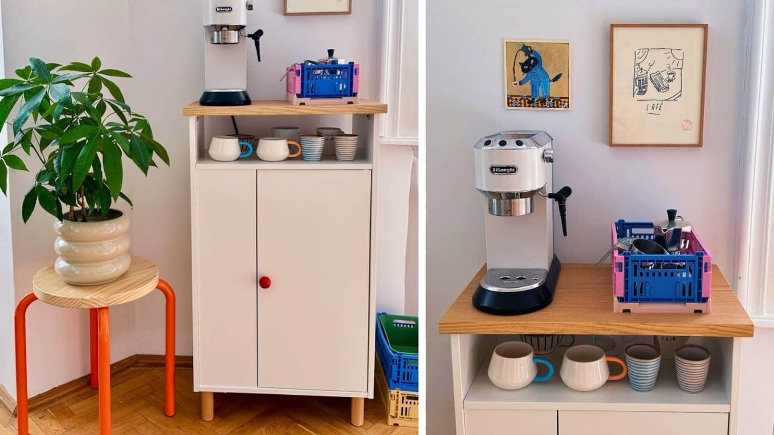 coffee-station-cabinet--1536x864 - IKEA Hackers coffee station with IKEA BAGGEBO cabinet