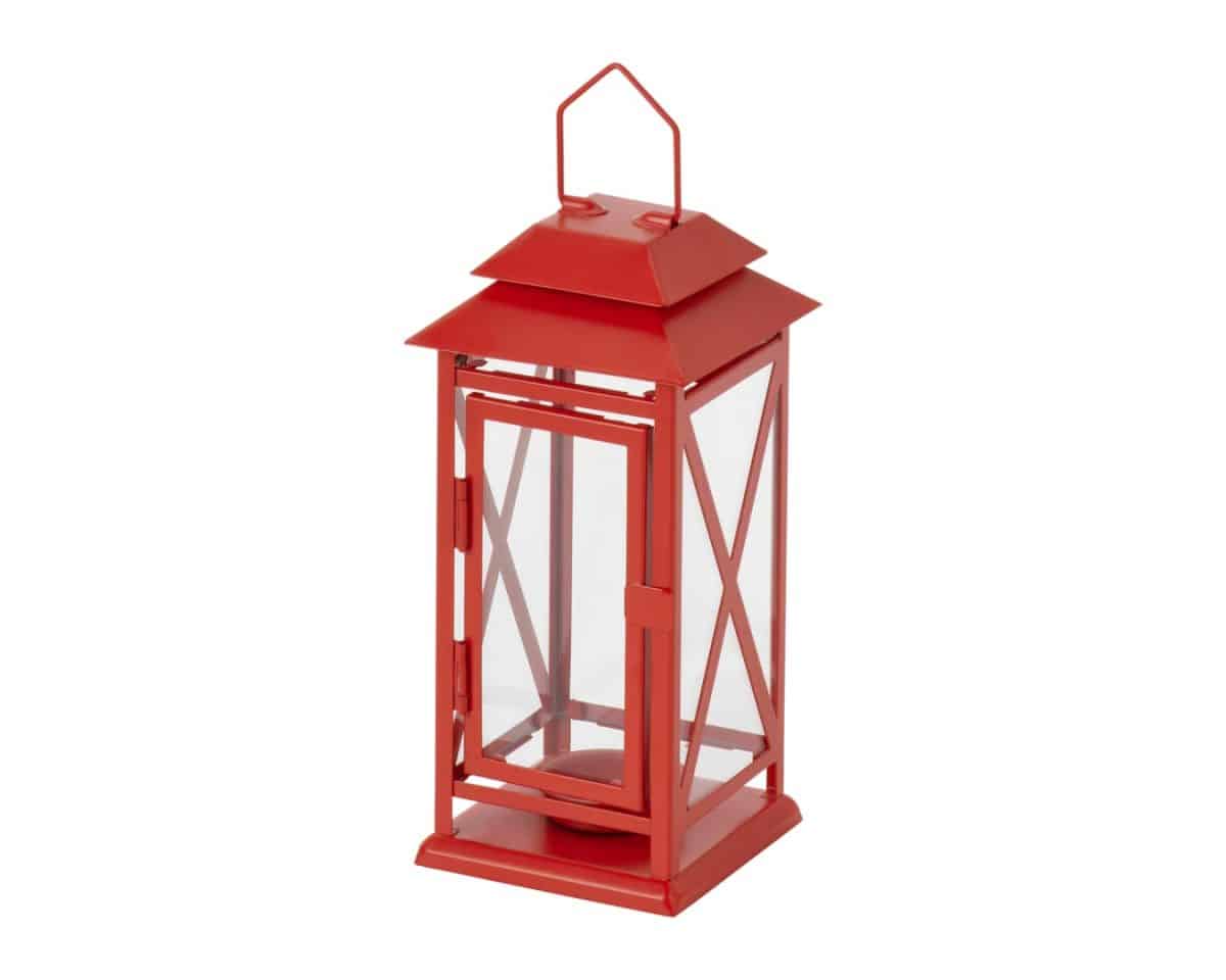 4 - IKEA Hackers Front porch christmas decor - VINTERFINT Tealight Lantern