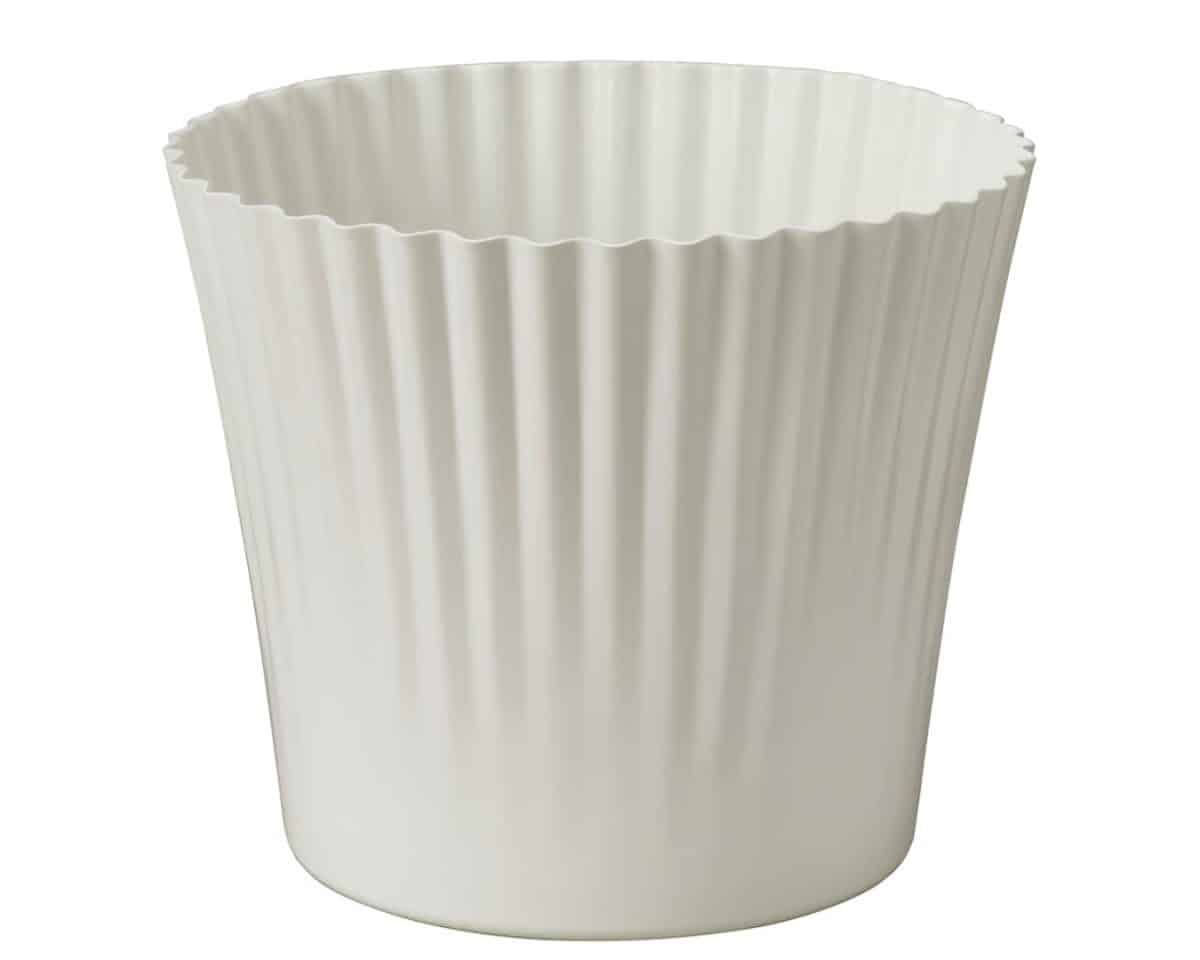 6 - IKEA Hackers Front porch christmas decor - VINTERFINT White Plant Pot