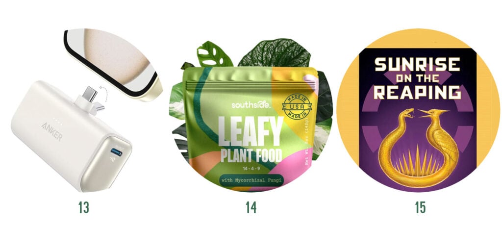 Johns Favorite Things of 2025 Items 13 14 15