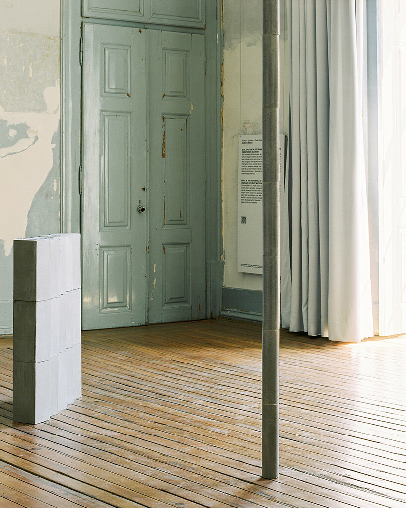 besley & spresser transform asbestos into carbon-negative materials for lisbon triennale