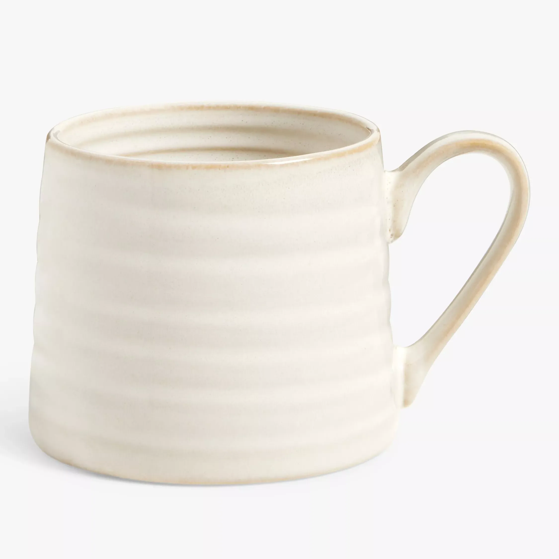 John Lewis Barista Americano Coffee Mug, 337ml, White