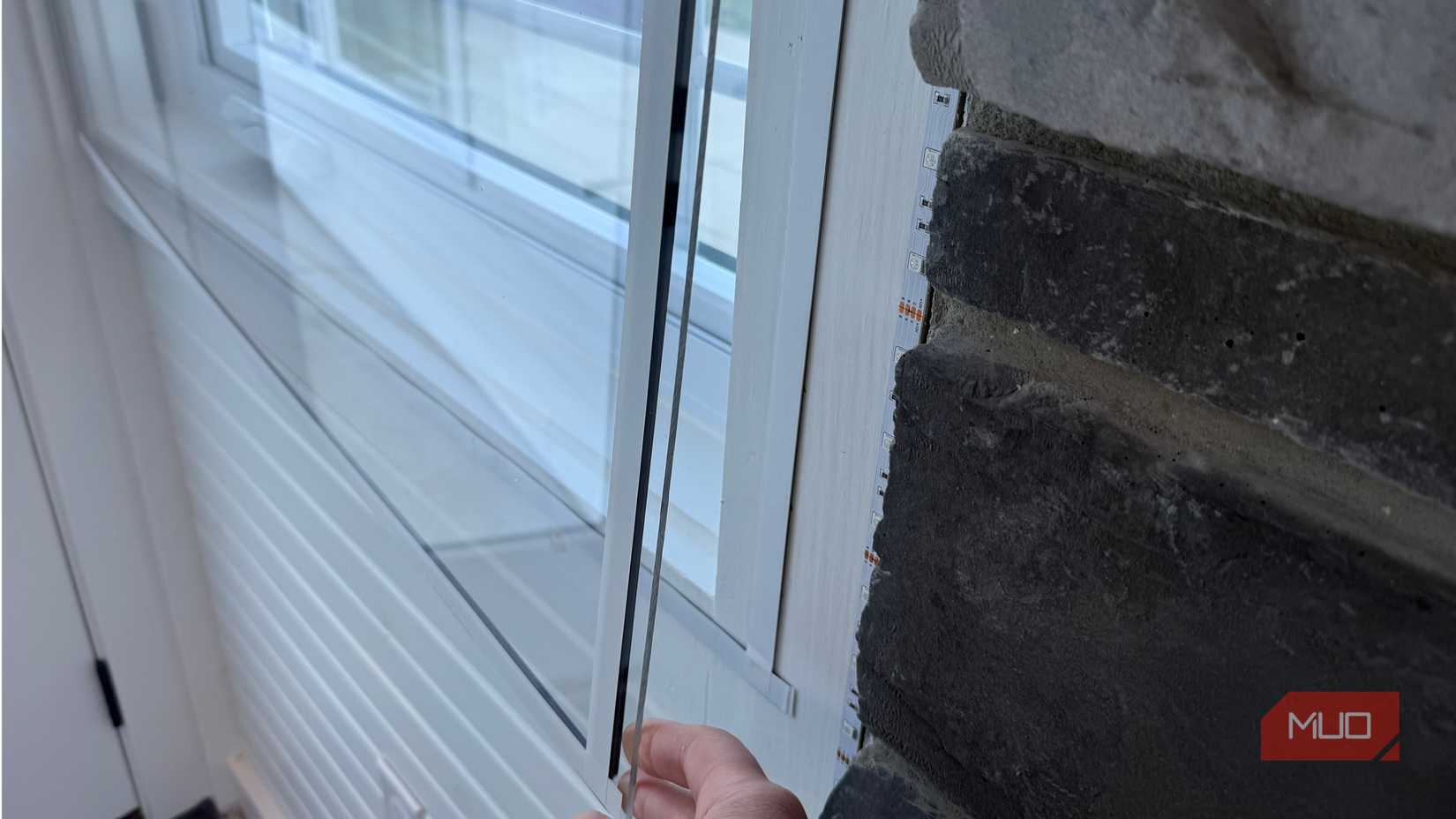 window saver up close pulled open